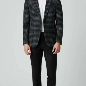 Black Print Party wear blazer